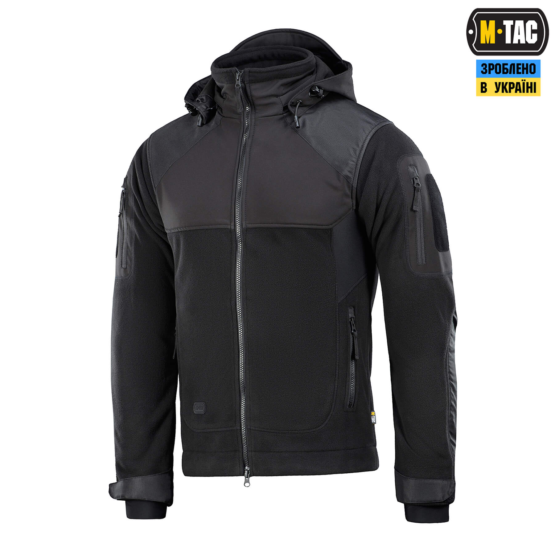 M-Tac куртка Norman Windblock Fleece Black купити за доступною
